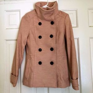 H&M Peachy Pink Pea Coat